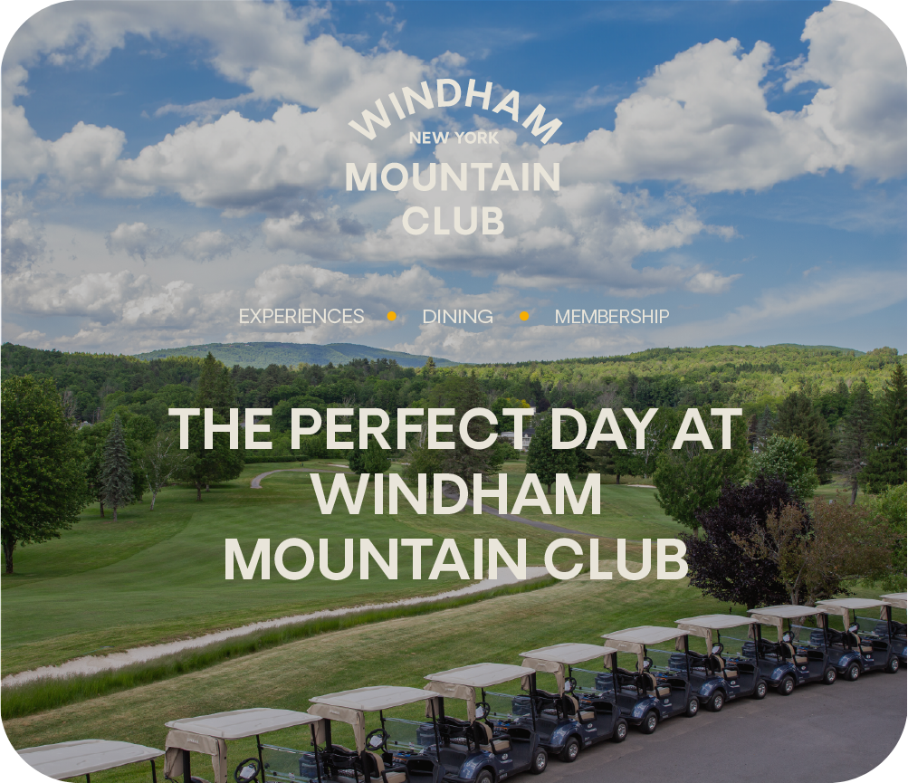 image of golf carts and windham golf club