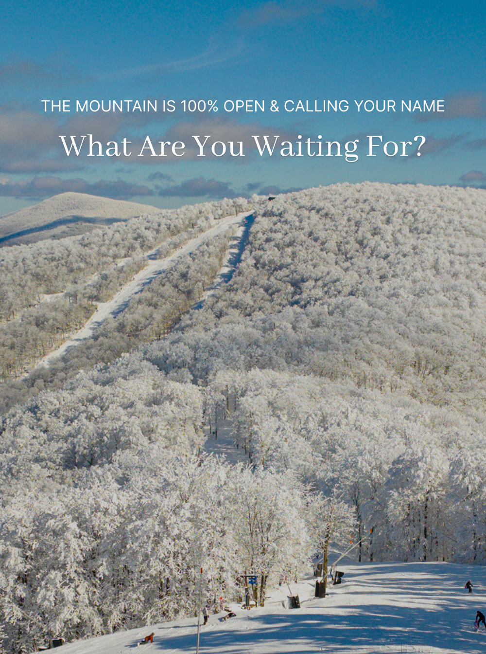 Windham Mountain in Snow